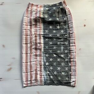 Trinity Tribe American flag skirt